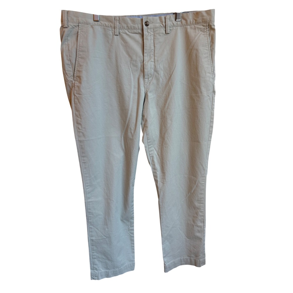 Polo Ralph Lauren Chino Pants Mens 38x30 Tan Stretch Straight Fit Cotton Twill